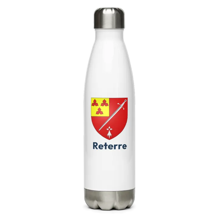 Gourde inox blason de Reterre