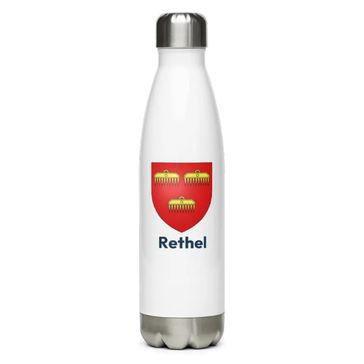 Gourde inox — blason de Rethel