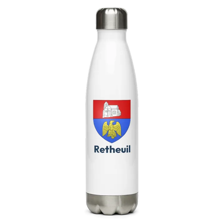 Gourde inox blason de Retheuil
