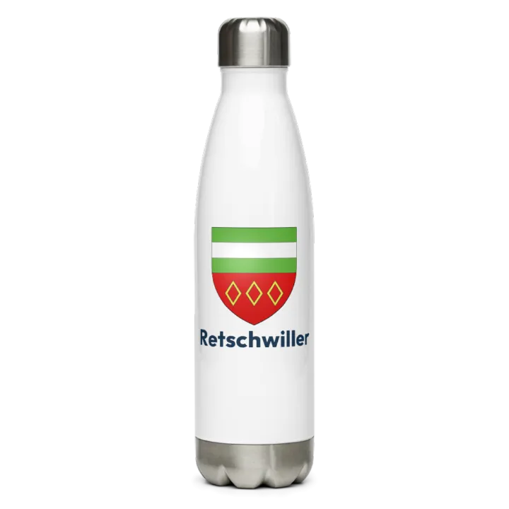 Gourde inox blason de Retschwiller
