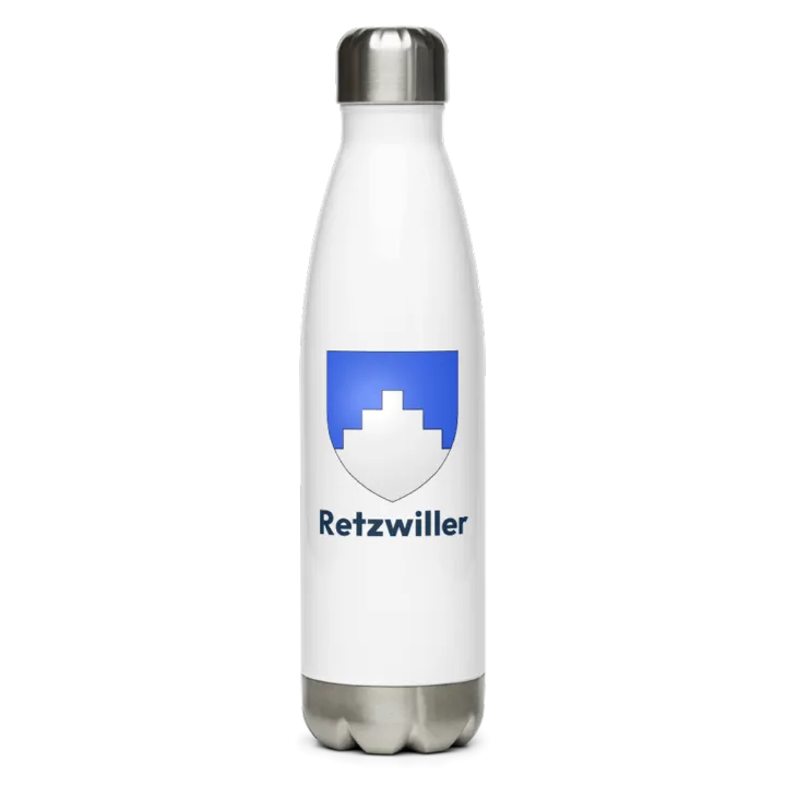 Gourde inox blason de Retzwiller