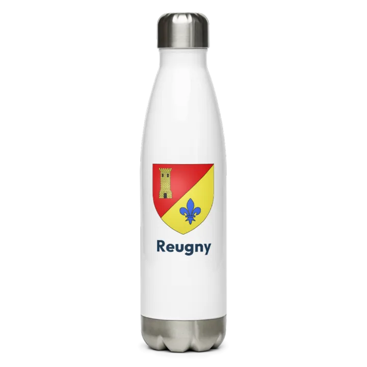Gourde inox blason de Reugny