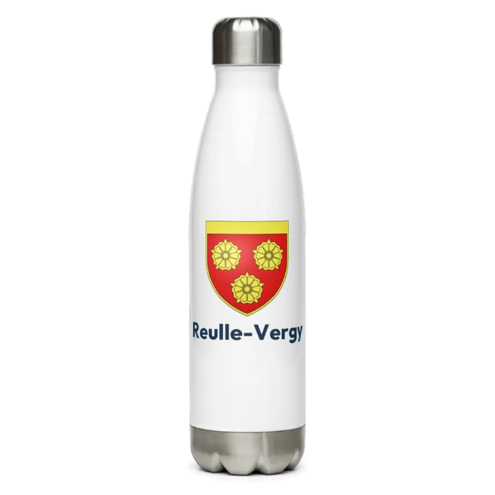 Gourde inox blason de Reulle-Vergy