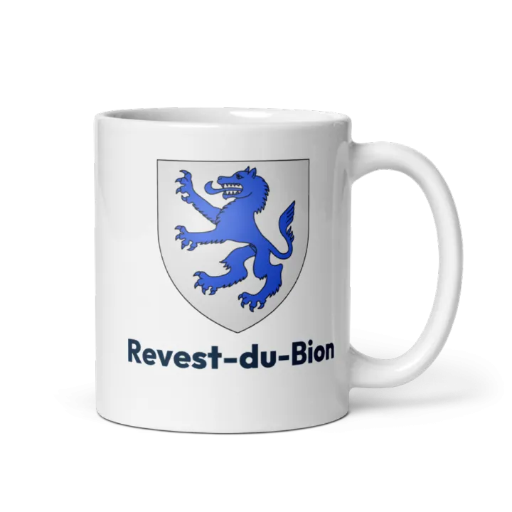 Mug blason de Revest-du-Bion