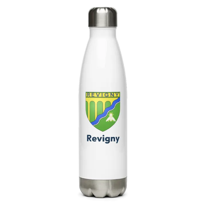 Gourde inox blason de Revigny
