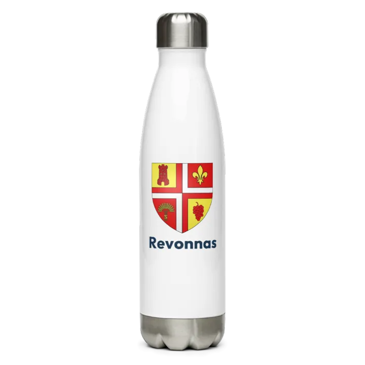 Gourde inox blason de Revonnas
