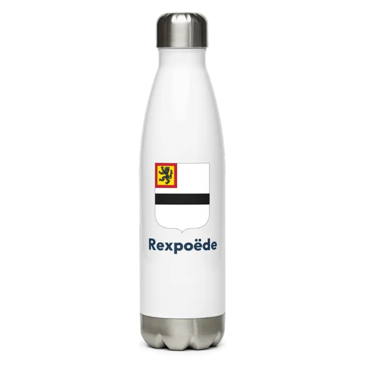 Gourde inox blason de Rexpoëde