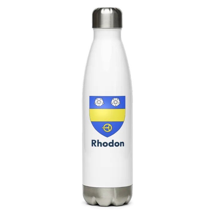 Gourde inox blason de Rhodon