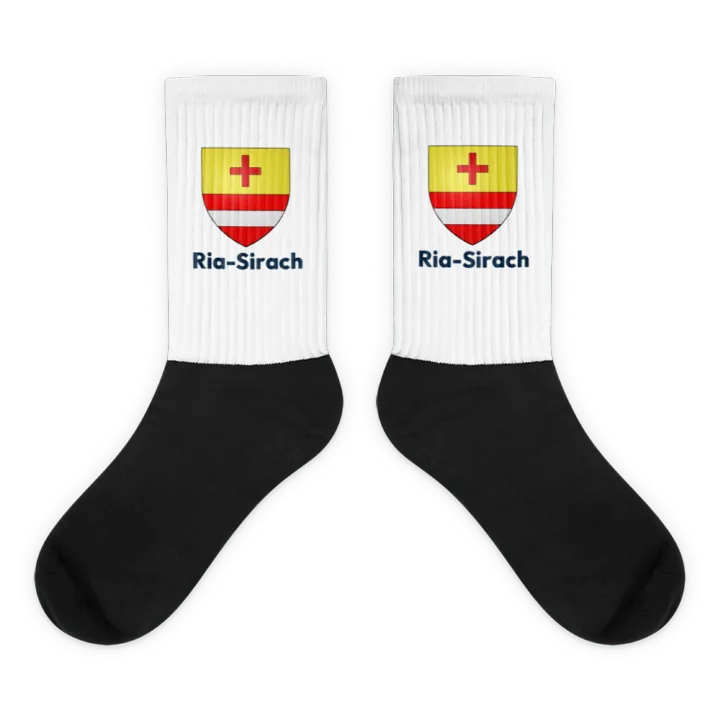 Chaussettes — blason de Ria-Sirach