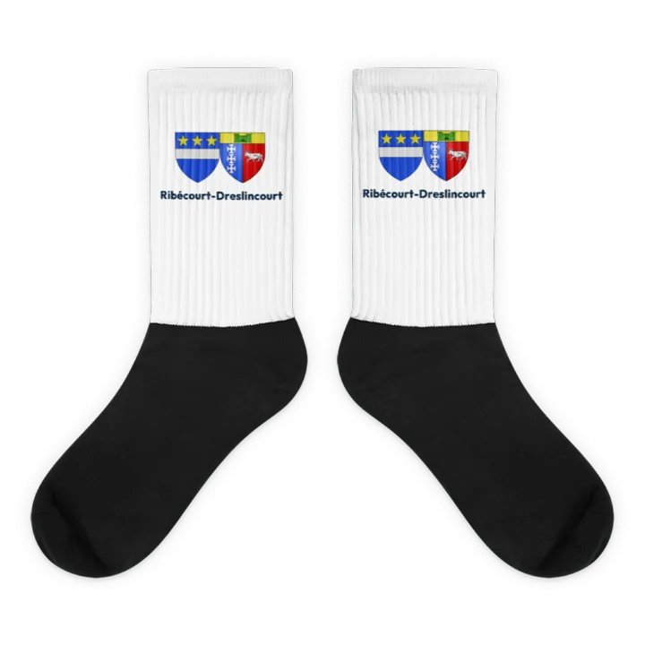 Chaussettes — blason de Ribécourt-Dreslincourt