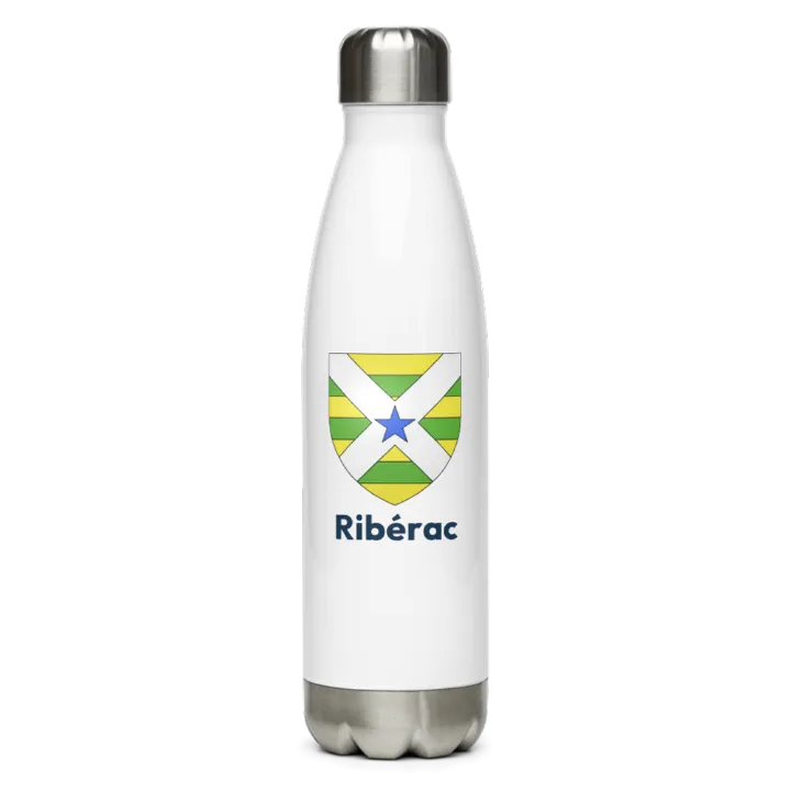 Gourde inox blason de Ribérac