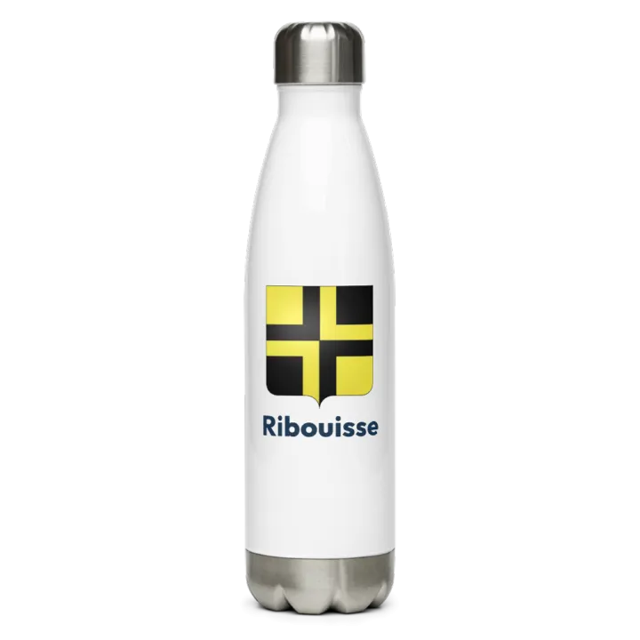 Gourde inox blason de Ribouisse