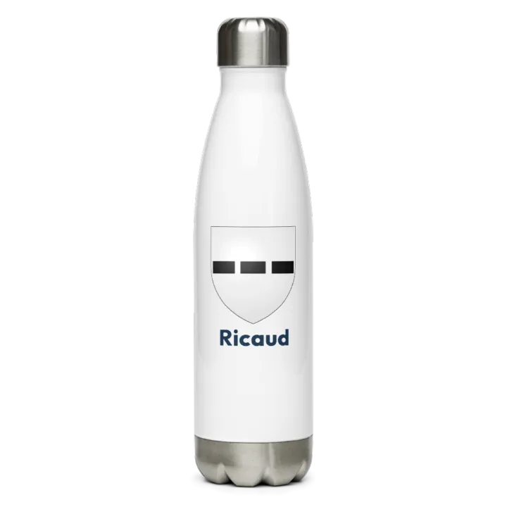 Gourde inox blason de Ricaud