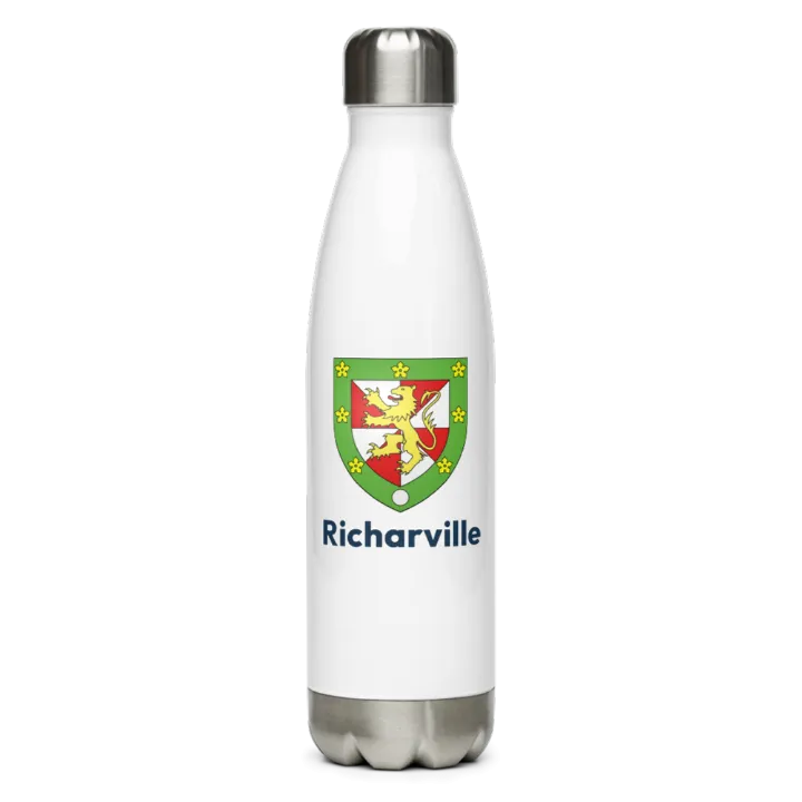 Gourde inox blason de Richarville