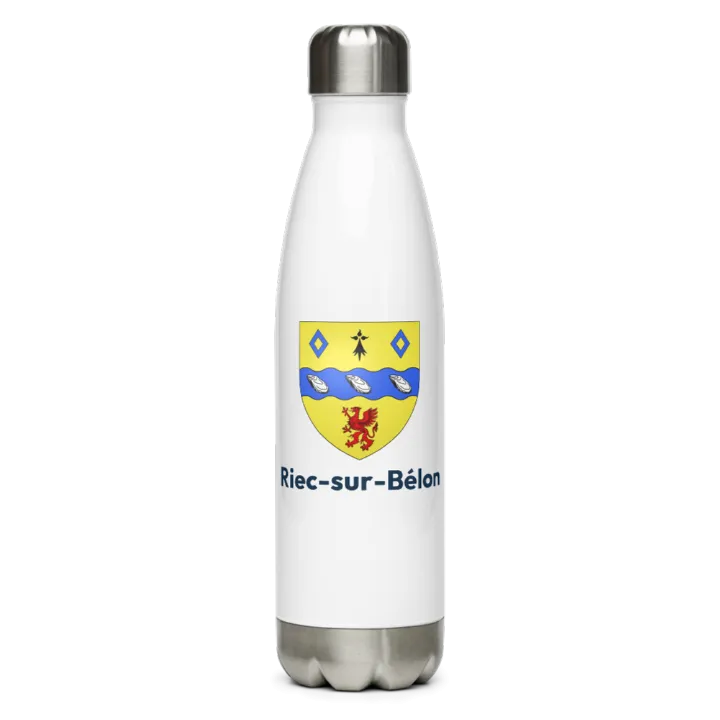 Gourde inox blason de Riec-sur-Bélon