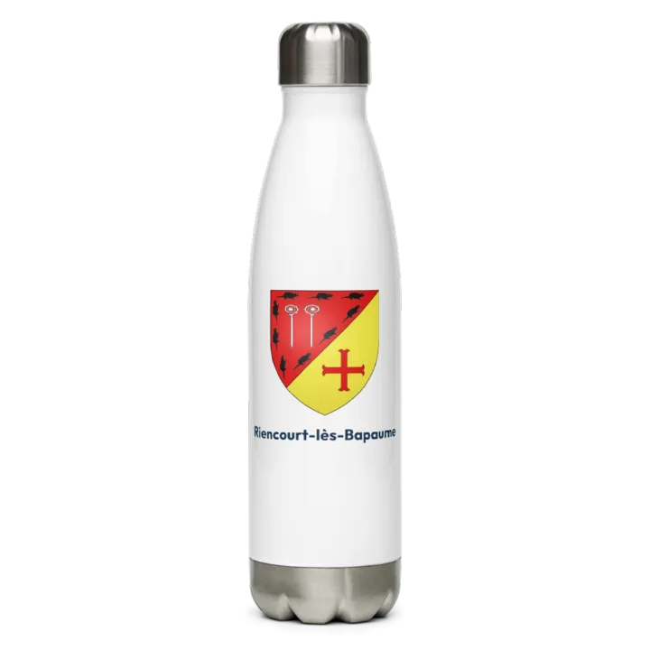 Gourde inox blason de Riencourt-lès-Bapaume