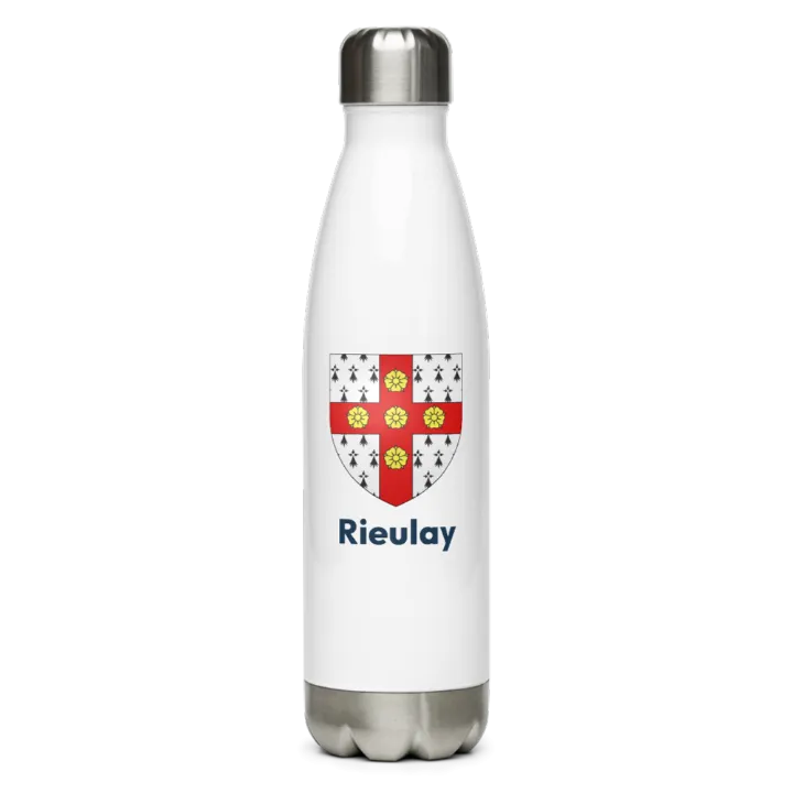 Gourde inox blason de Rieulay