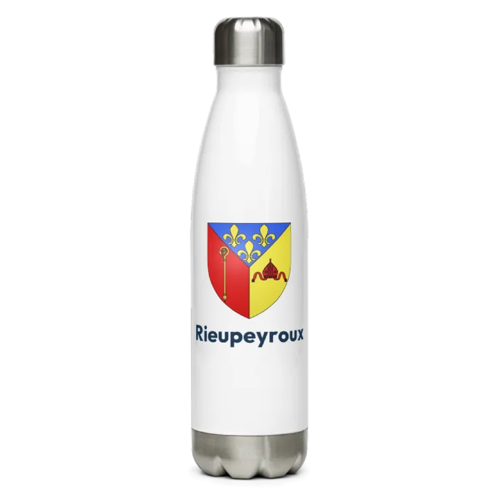 Gourde inox blason de Rieupeyroux