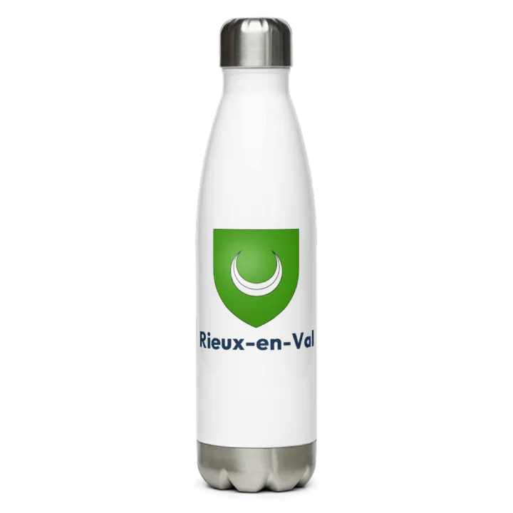 Gourde inox blason de Rieux-en-Val