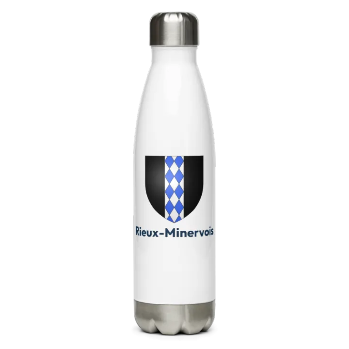 Gourde inox blason de Rieux-Minervois
