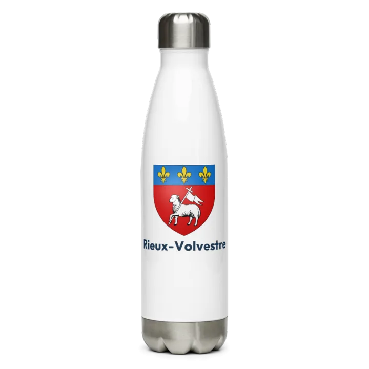 Gourde inox blason de Rieux-Volvestre