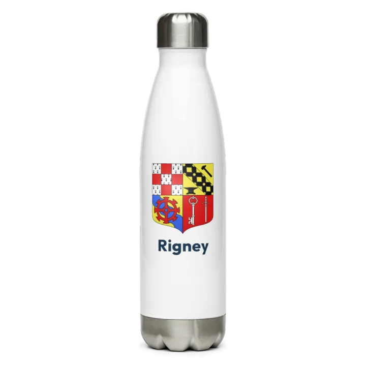 Gourde inox blason de Rigney