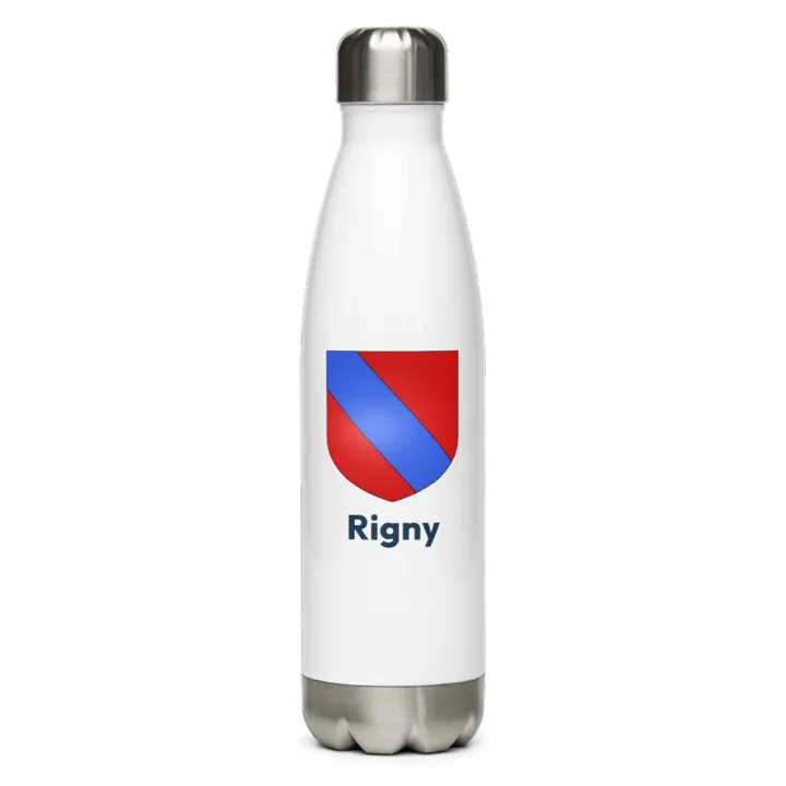 Gourde inox blason de Rigny