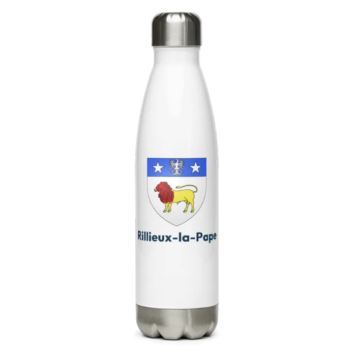 Gourde inox blason de Rillieux-la-Pape