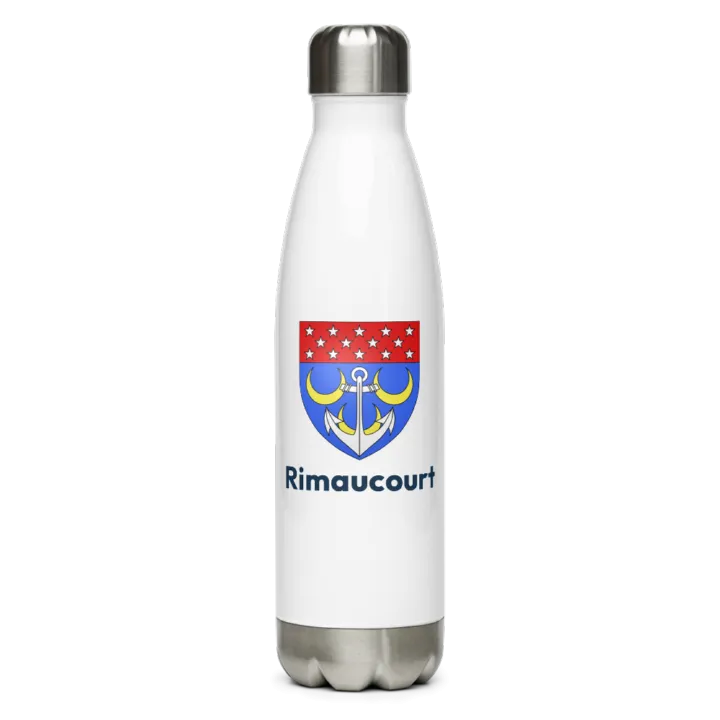Gourde inox blason de Rimaucourt