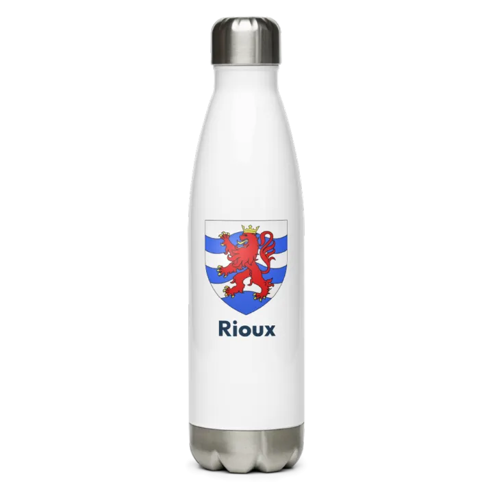 Gourde inox blason de Rioux