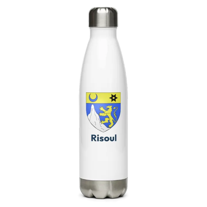 Gourde inox blason de Risoul