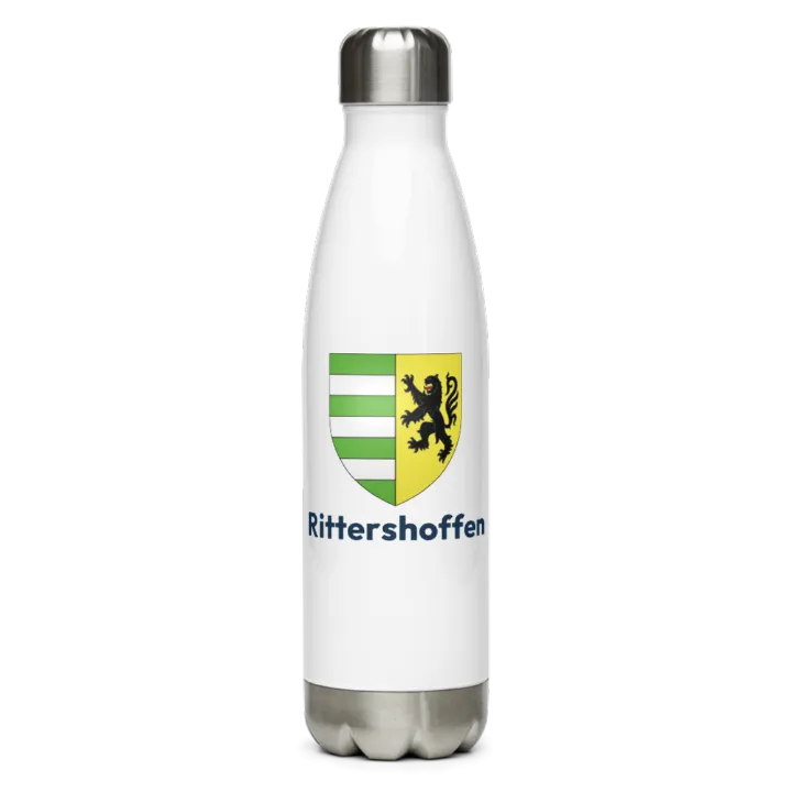 Gourde inox blason de Rittershoffen