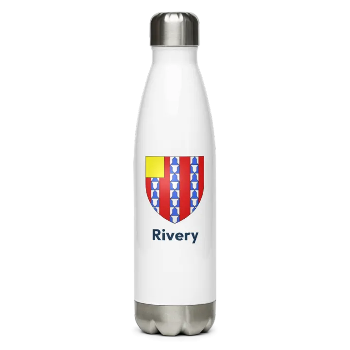 Gourde inox blason de Rivery
