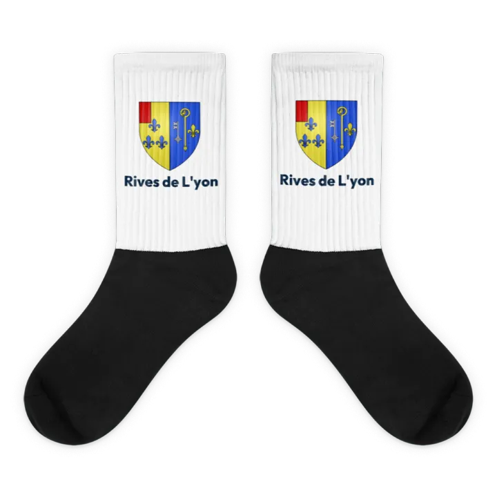 Chaussettes — blason de Rives de l'Yon