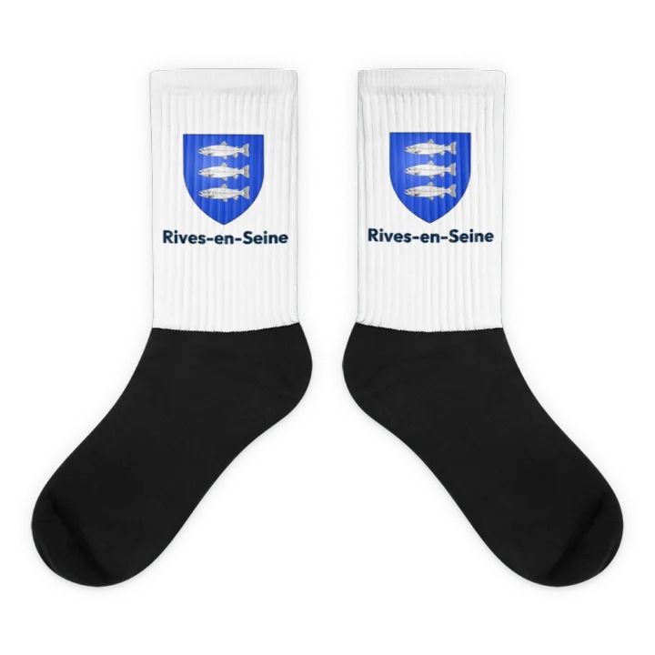 Chaussettes — blason de Rives-en-Seine
