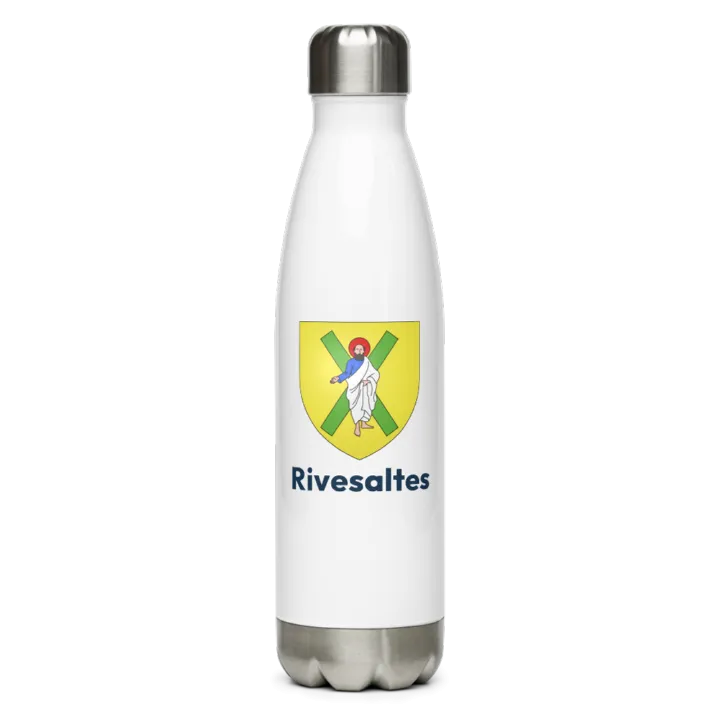 Gourde inox blason de Rivesaltes