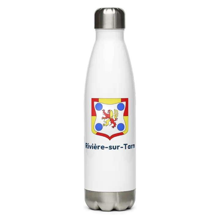 Gourde inox blason de Rivière-sur-Tarn