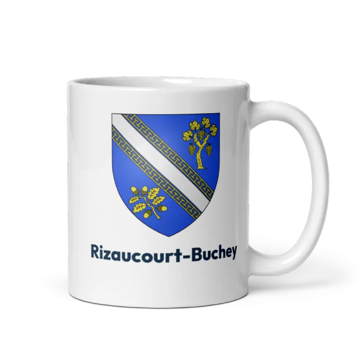 Mug blason de Rizaucourt-Buchey