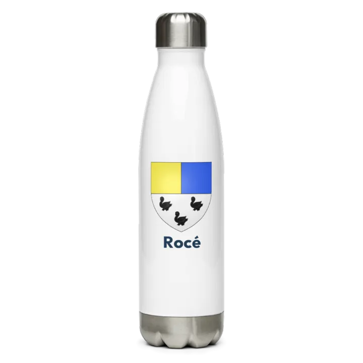 Gourde inox blason de Rocé