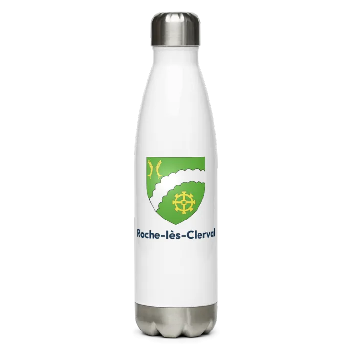 Gourde inox blason de Roche-lès-Clerval
