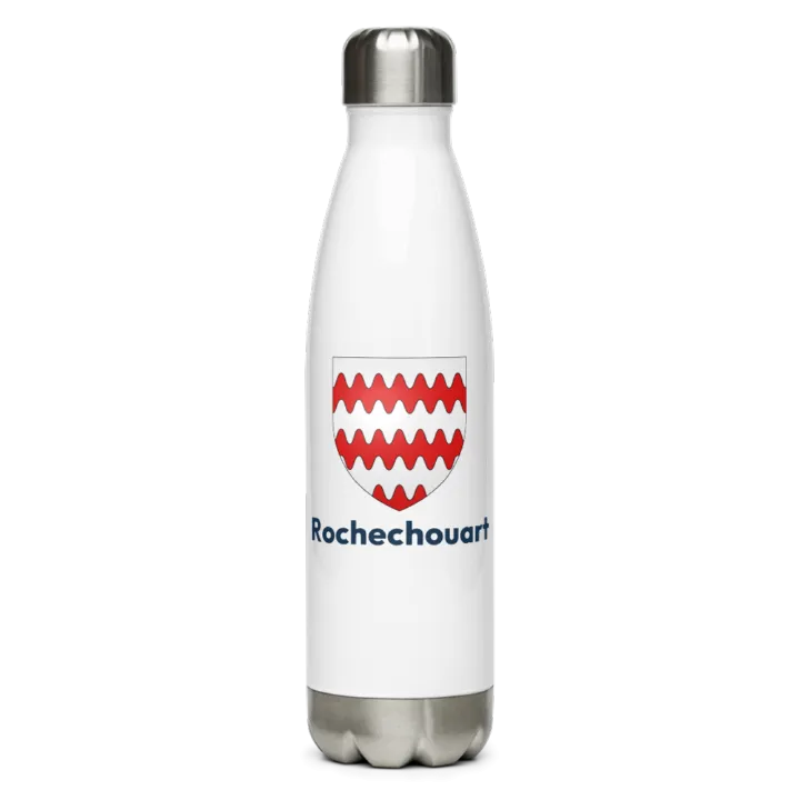 Gourde inox blason de Rochechouart