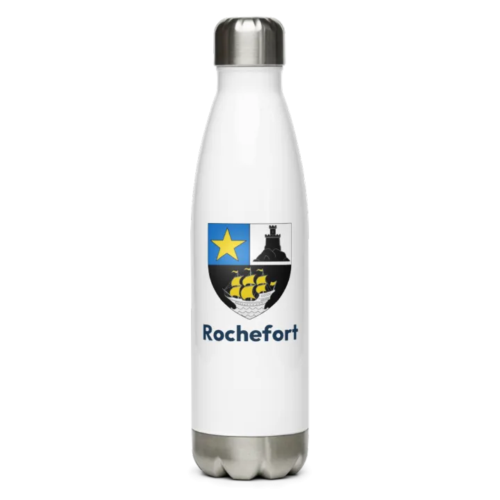 Gourde inox blason de Rochefort