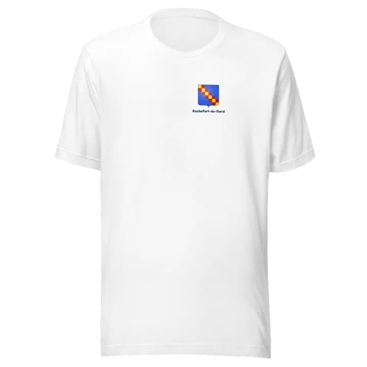 T-shirt blason de Rochefort-du-Gard