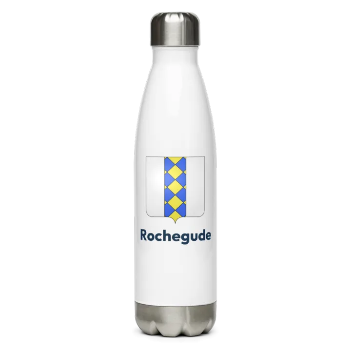 Gourde inox blason de Rochegude
