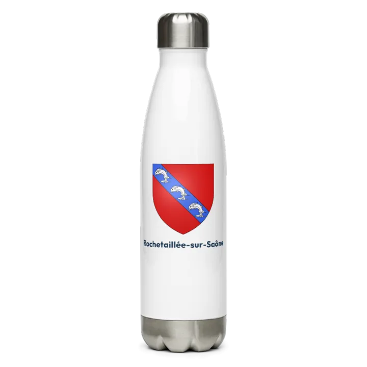 Gourde inox — blason de Rochetaillée-sur-Saône