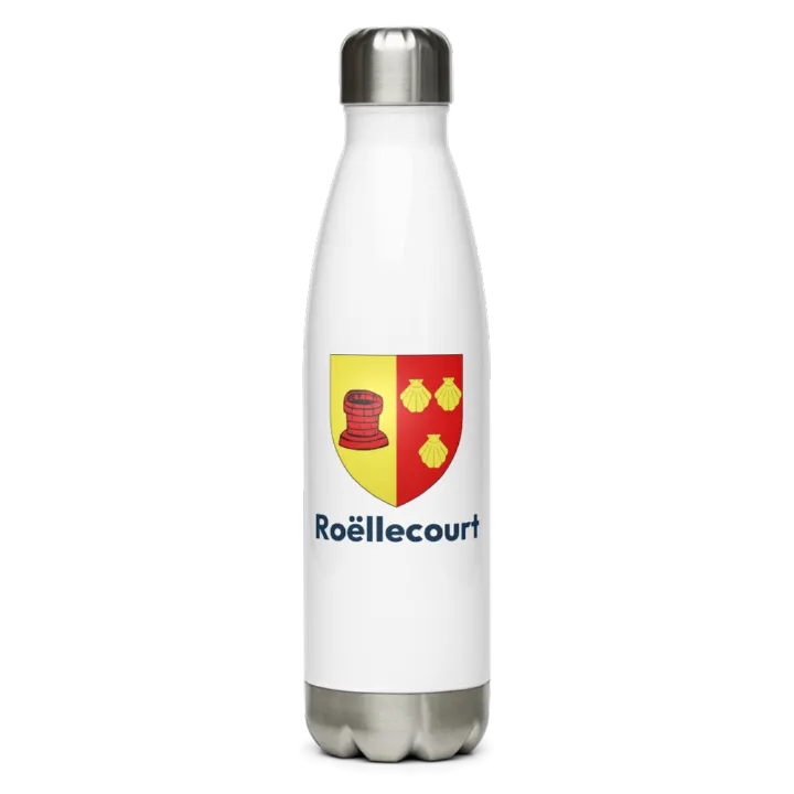 Gourde inox blason de Roëllecourt