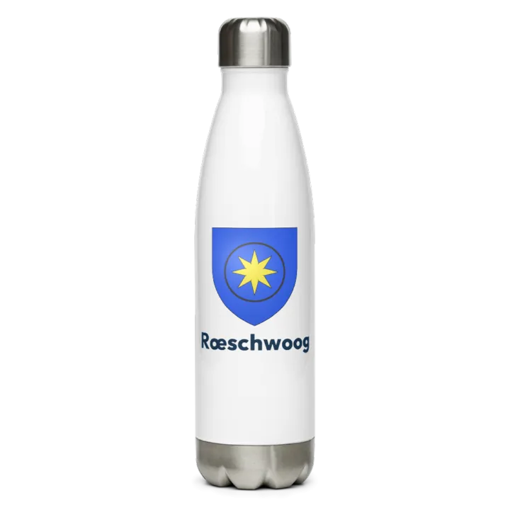 Gourde inox blason de Rœschwoog