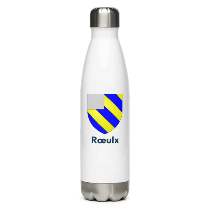 Gourde inox blason de Rœulx