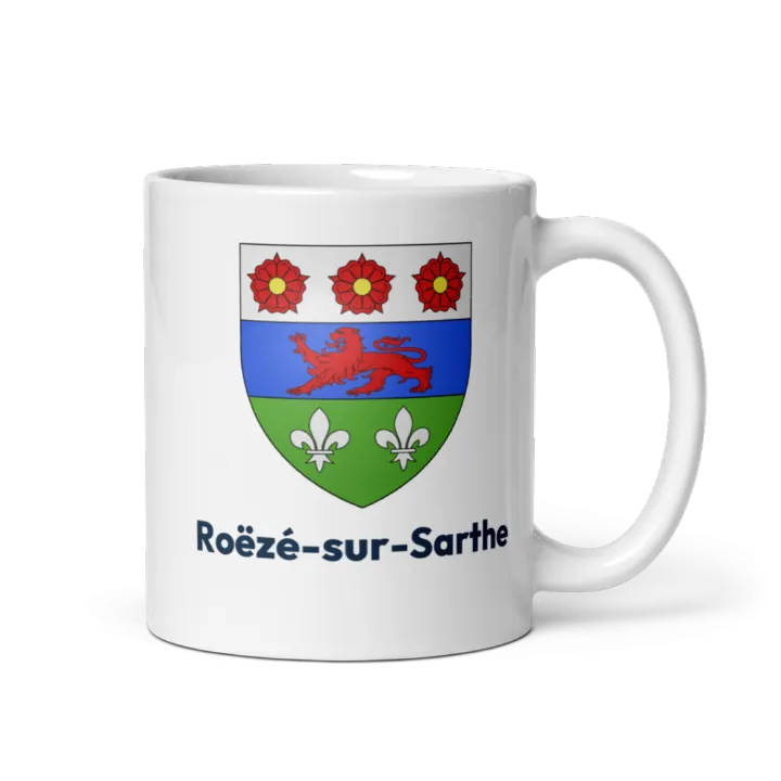 Mug blason de Roëzé-sur-Sarthe