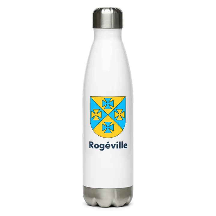 Gourde inox blason de Rogéville